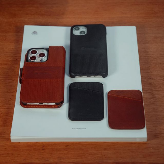 Krusell iPhone 13 Pro Leather Cover真皮皮套 - Black (KSE-62401)