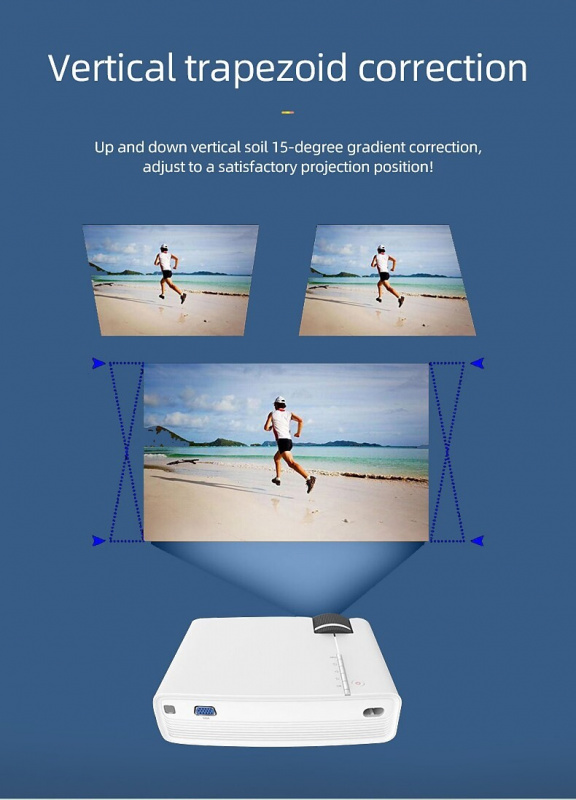 MEDIACUBE 720P LED PROJECTOR SD USB VGA HDMI AV MEDIACUBE 720P LED PROJECTOR SD USB VGA HDMI AV