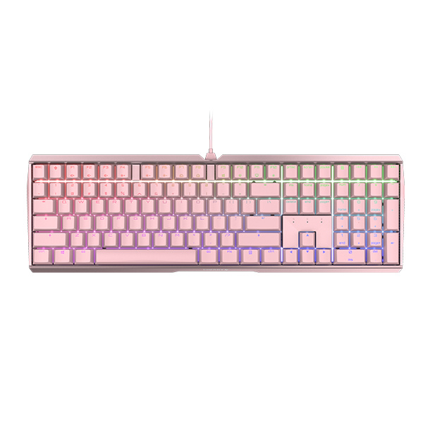 CHERRY G80-3874 MX 3.0S 粉紅色RGB 機械式鍵盤- 2000Fun電競專門店