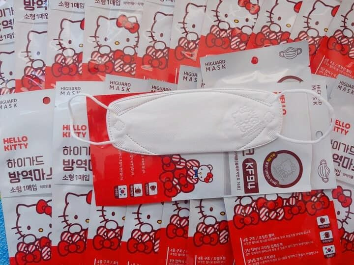 🇰🇷韓國🇰🇷ATEX Hello Kitty KF94四層防疫立體口罩