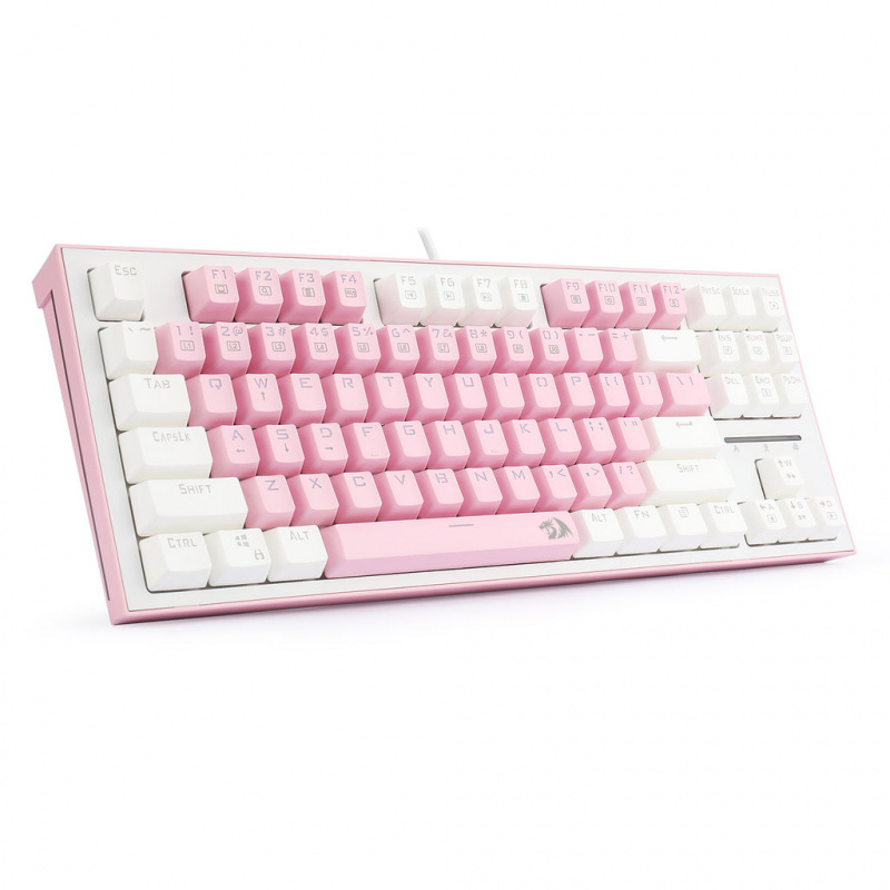 Redragon K611 BES Pink White Mechanical Gaming Keyboard