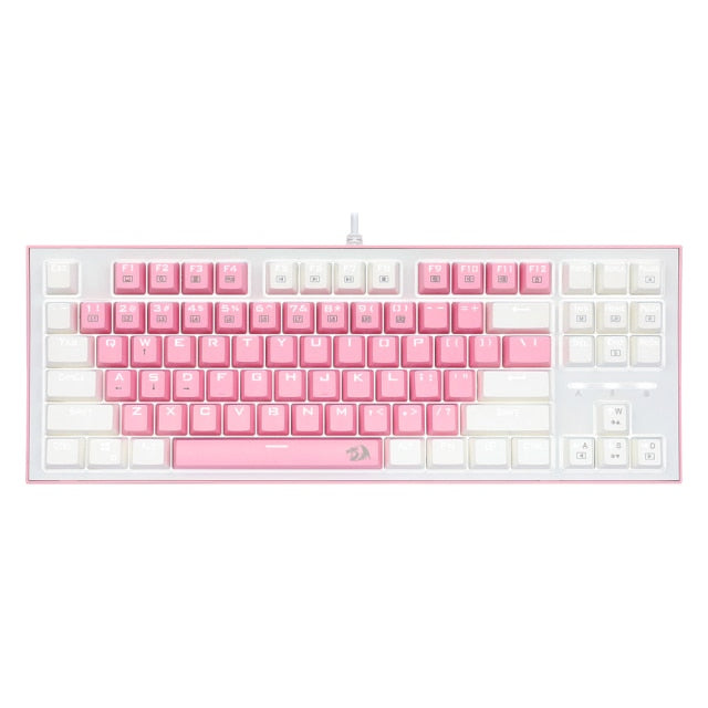 Redragon K611 BES Pink White Mechanical Gaming Keyboard