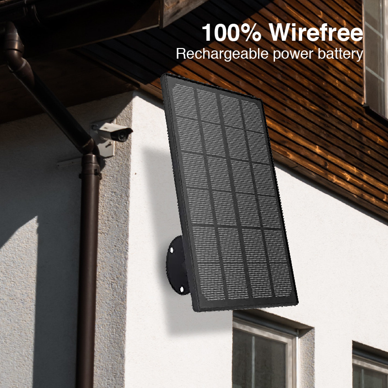 iSmartView 高效迷你太陽能充電板Solar Panel Micro-USB接頭3米戶外延長線 為5V電池IP Cam 持續充電 ARW-PM25