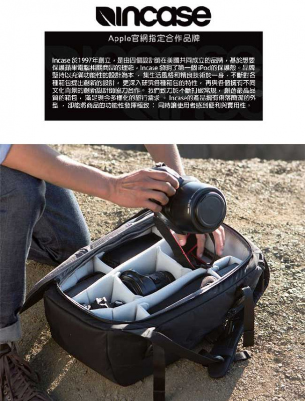 【INCASE】Nylon DSLR Pro Pack 15吋 專業單眼相機尼龍後背包