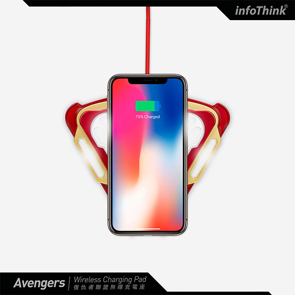 Infothink Marvel Wireless Charging Pad 鋼鐵人無線高速充電座