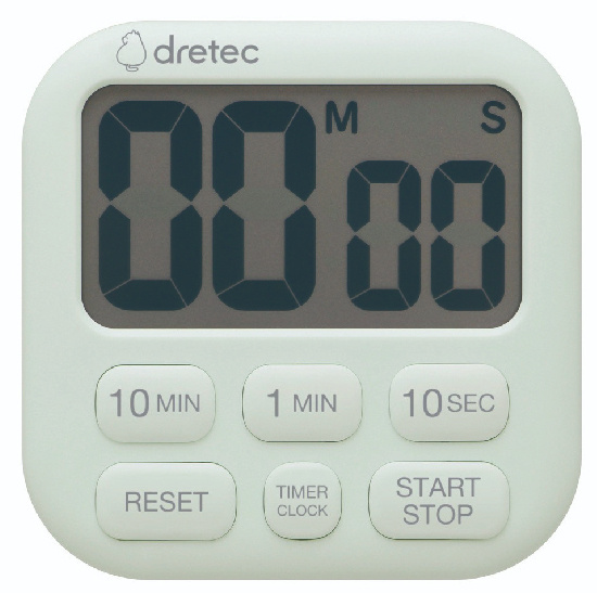 日本 Dretec T-792 大屏幕時鐘計時器 (國際版)