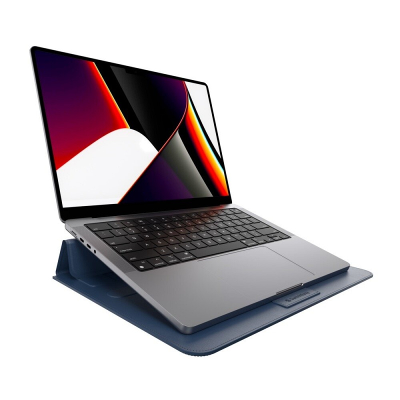 SwitchEasy Macbook Pro 14 (2021) EasyStand 立架手工皮革保護套
