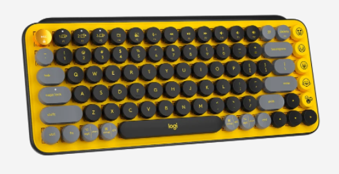 Logitech POP KEYS 搭配EMOJI的無線機械式鍵盤