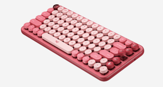 Logitech POP KEYS 搭配EMOJI的無線機械式鍵盤