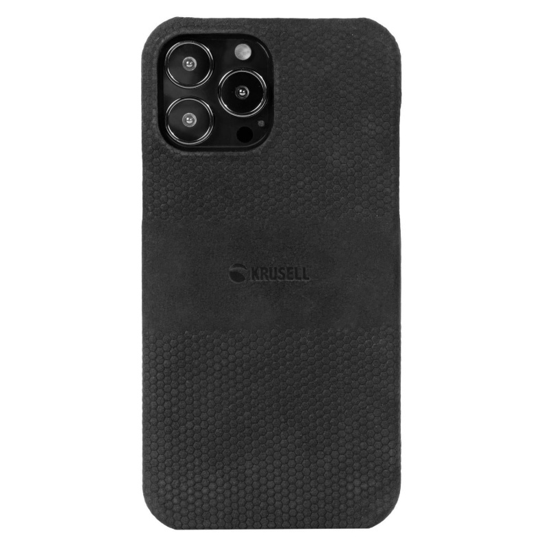 Krusell iPhone 13 Pro Max Leather Cover 真皮皮套 - Black (KSE-62402)