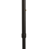 Ossenberg輕金屬右手專用可調式手杖－棕黑Acrylic柄 Ossenberg Light Metal Adjustable Walking Stick with Right-Handed Acrylic Handle