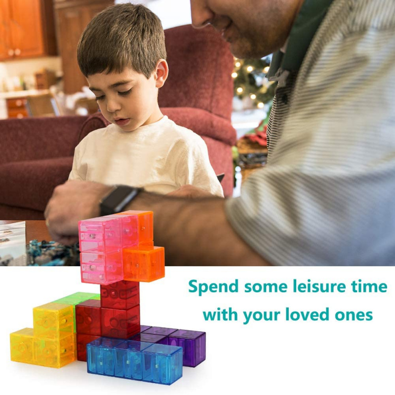 Magic Cubes兒童早教磁鐵積木 緩解壓力|益智玩具|訓練大腦|STEM 3+