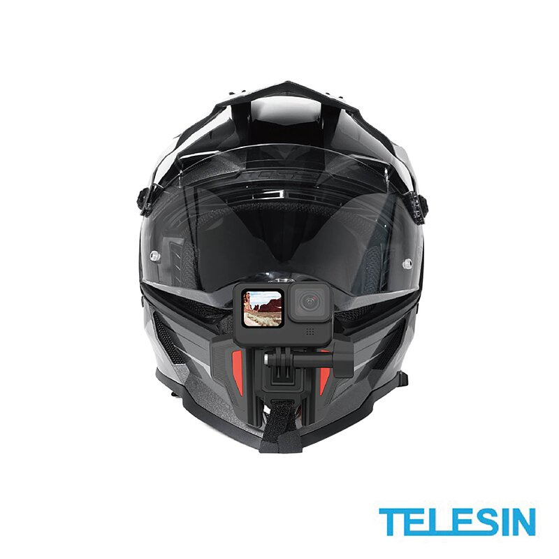 TELESIN GoPro電單車頭盔支架 下巴支架 行車紀錄 GP-HBM-MT2