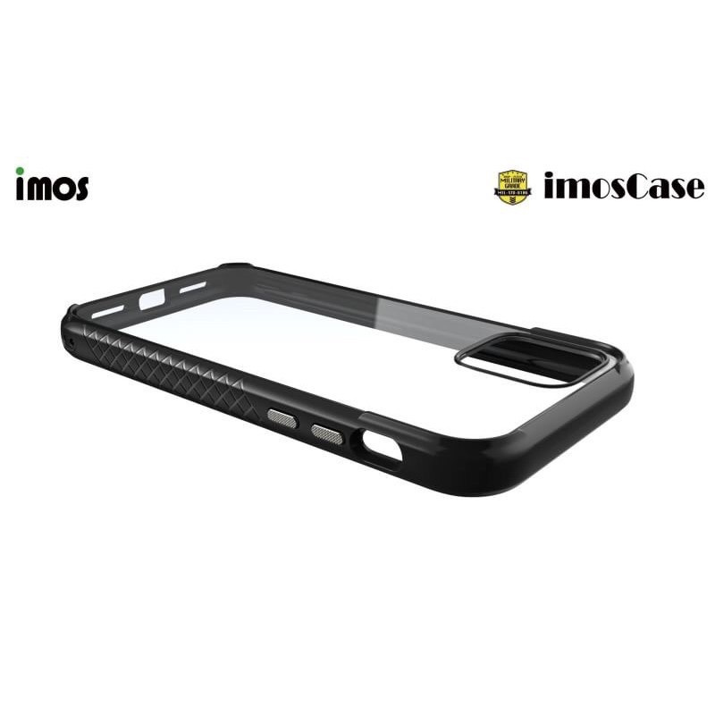 imosCase iPhone 12 Pro / iPhone 12 耐衝擊保護殼 -粉紅色