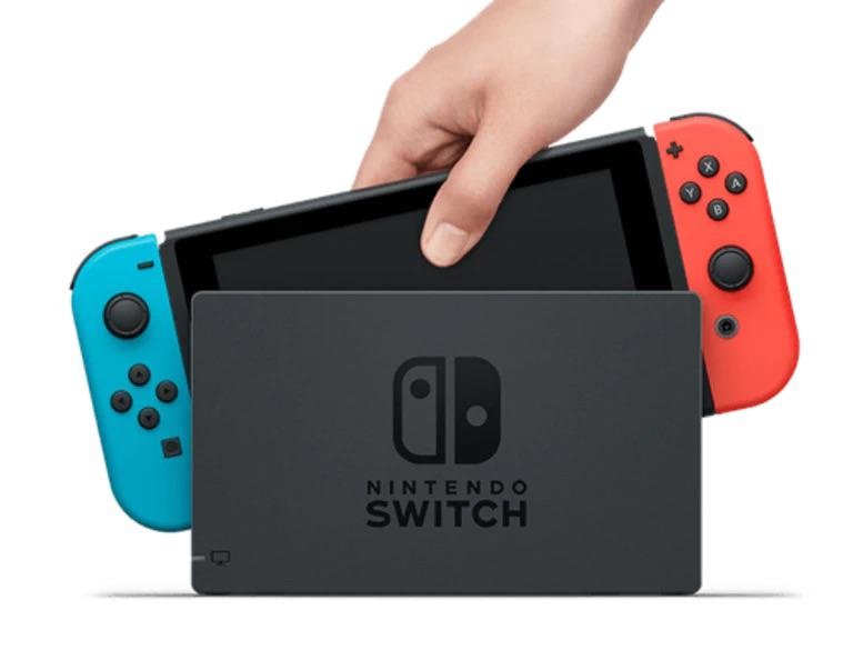 Nintendo Switch 任天堂遊戲主機 電力加強版 [紅藍色]