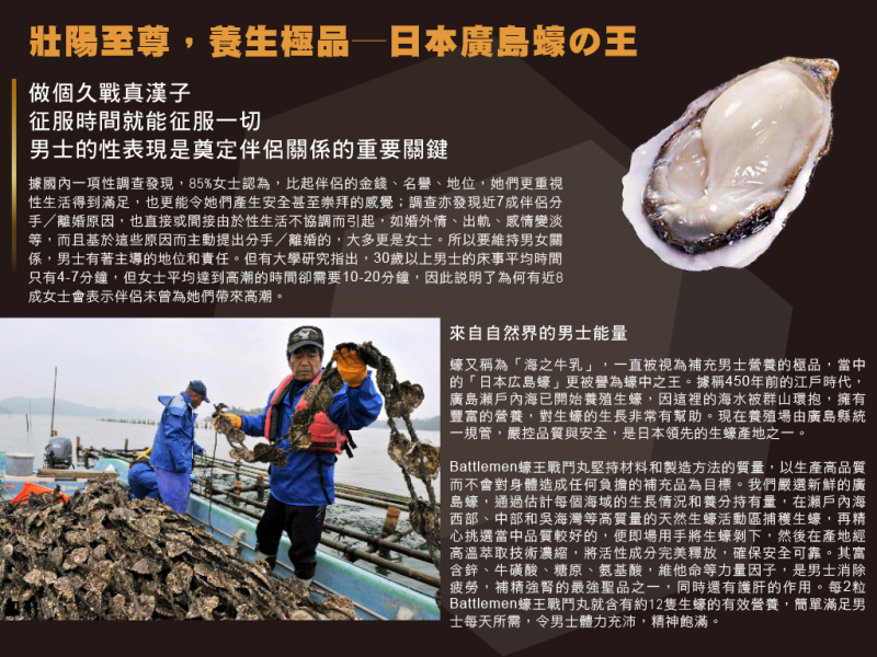 BATTLEMAN蠔王戰鬥丸 (30粒)