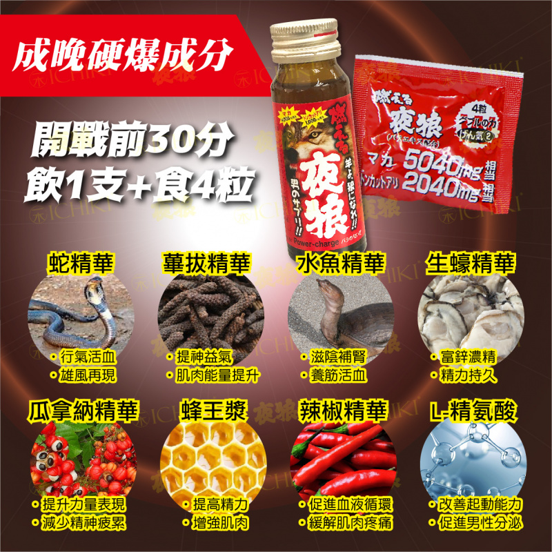 ICHIKI - 夜狼套裝 ICHIKI - 夜狼套裝