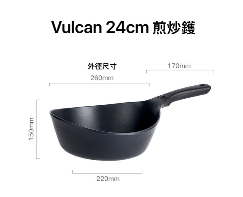 韓國製造 Neoflam Vulcan 系列廚具
