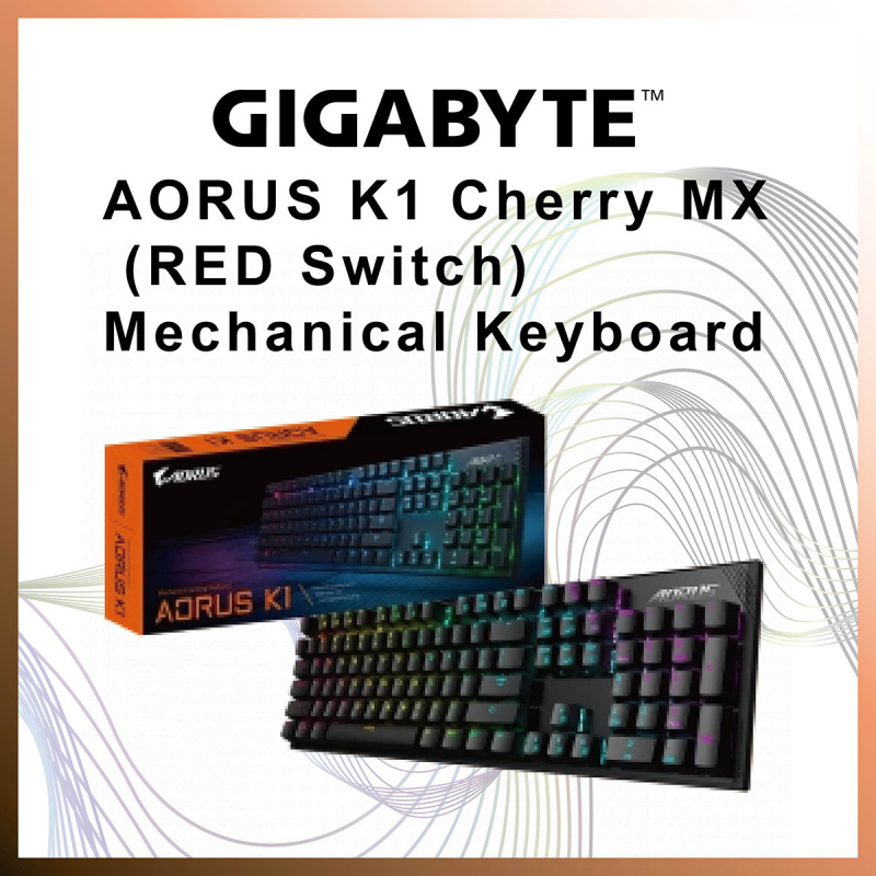 GIGABYTE AORUS K1 Cherry MX (RED Switch) Mechanical Keyboard