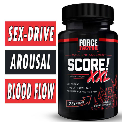 USA Force factor Score! XXL Sexual Health 增強性功能持久力配方 (內含黑瑪卡) [特強30粒裝]