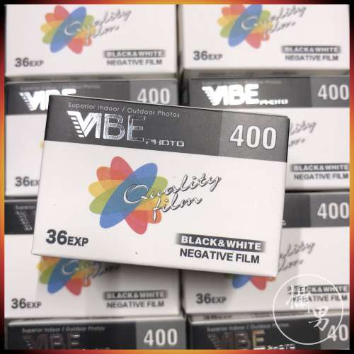 VIBE Photo 德國黑白負片135菲林 (ISO 400, 36 EXP, 24x36mm)