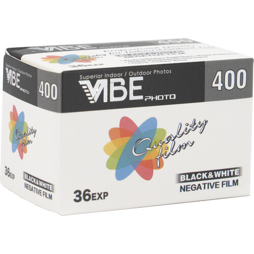 VIBE Photo 德國黑白負片135菲林 (ISO 400, 36 EXP, 24x36mm)