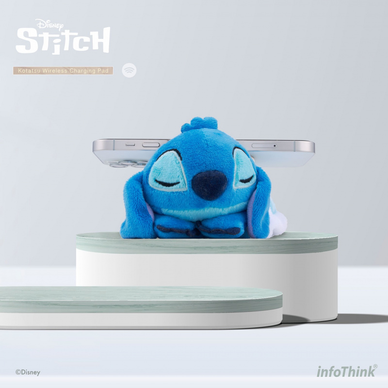 [ 香港行貨一年保養 ] &nbsp;台灣 Infothink 全新可愛暖桌無缐充電座 - 小熊維尼 /史迪奇 / 勞蘇系