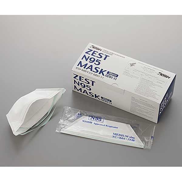 「現貨」｜美國NIOSH認證 ｜日本製 ZEST 鴨嘴型N95醫用口罩(30個/盒）