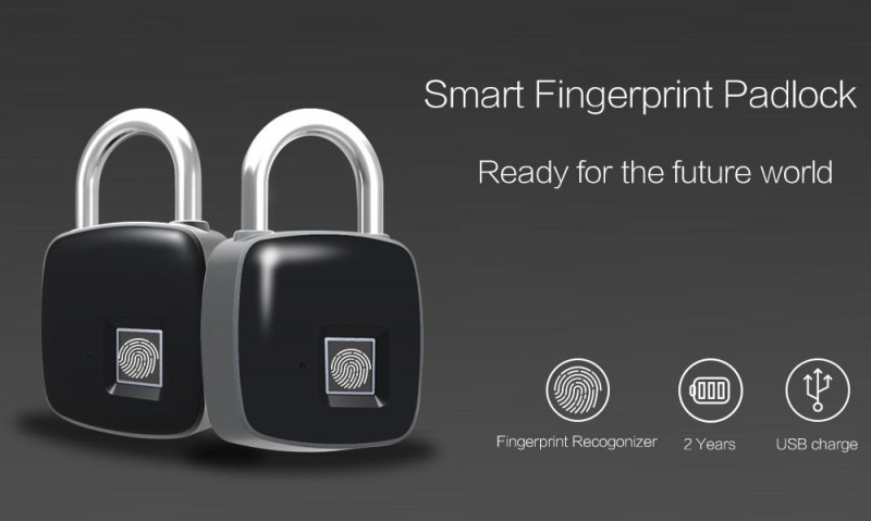 智能指紋鎖 Smart Fingerprint Padlock