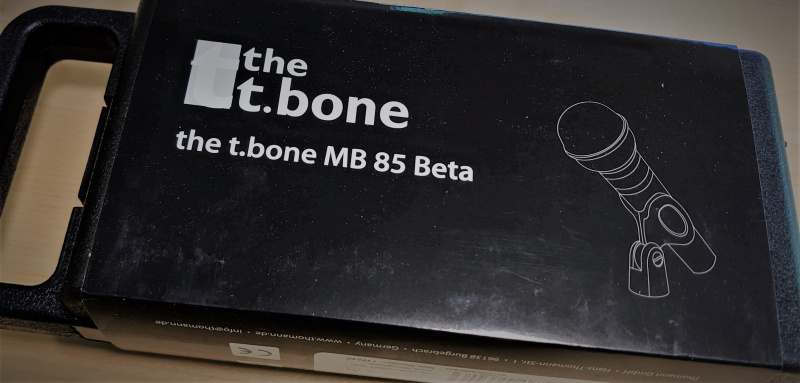 德國 the t.bone MB85 beta Dynamic Microphone 動圈咪 有線咪