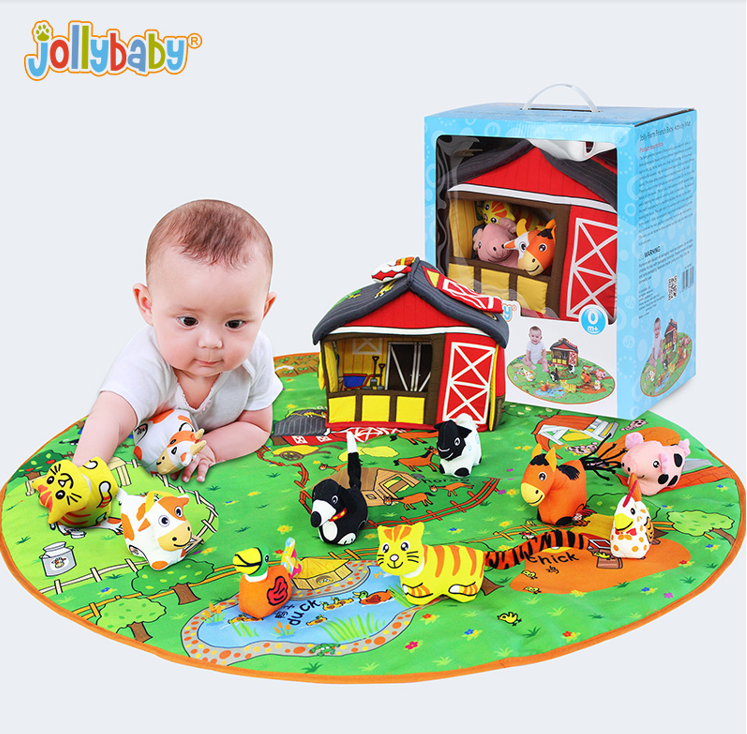 Jollybaby 遊戲墊 - 農場