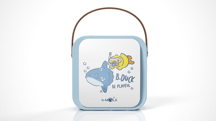 B.Duck NCCO1804 (藍/粉紅) 便携式氧聚解空氣淨化機