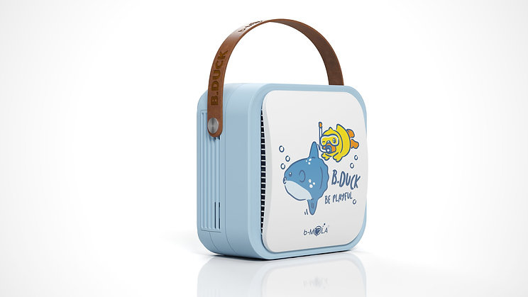 B.Duck NCCO1804 (藍/粉紅) 便携式氧聚解空氣淨化機