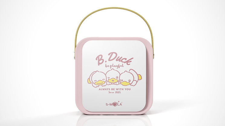 B.Duck NCCO1804 (藍/粉紅) 便携式氧聚解空氣淨化機