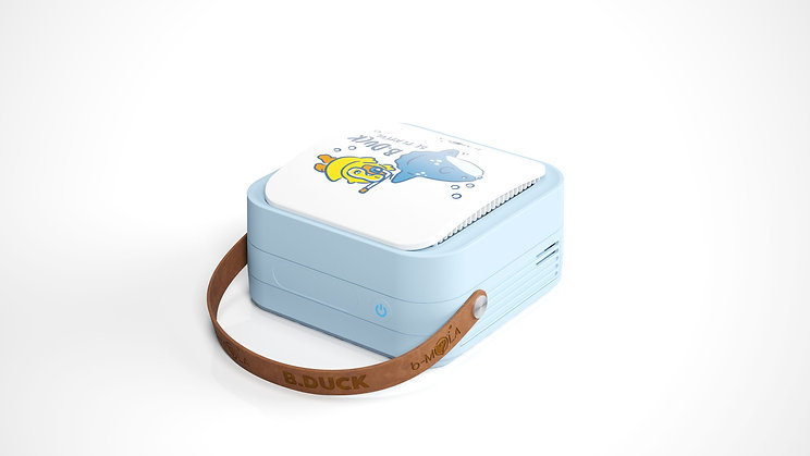 B.Duck NCCO1804 (藍/粉紅) 便携式氧聚解空氣淨化機