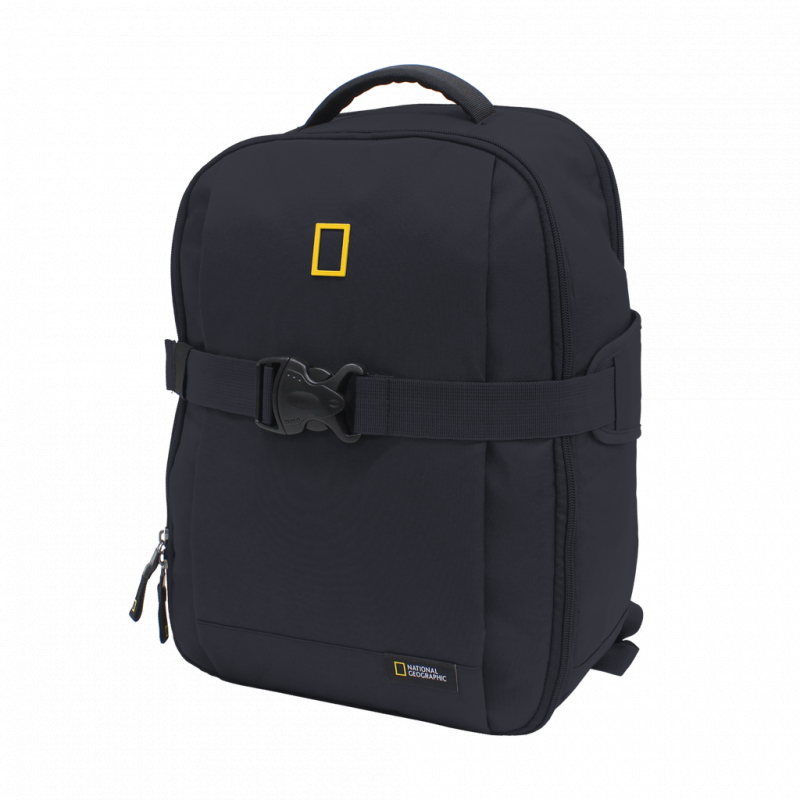 National Geographic 2 COMPARTMENT BACKPACK N14108 (黑色/ 卡奇色)