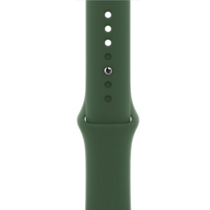 Apple Watch Series 7 (GPS) 45 毫米綠色鋁金屬錶殼配綠色運動錶帶 (MKN73)