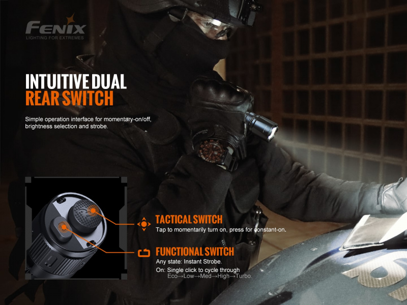 {MPower} Fenix TK20R V2.0 USB 充電 3000 流明 LED Flashlight 電筒 - 原裝行貨