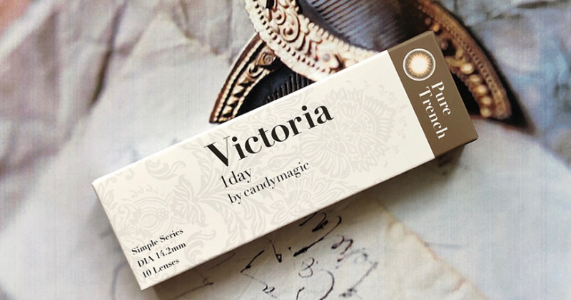 Victoria 1day Pure Trench キャンディーマジックヴィクトリア ワンデー シンプルシリーズ ピュアトレンチ