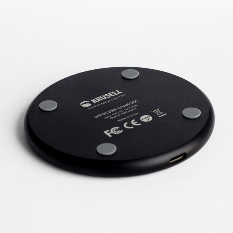 Krusell - Sunne Wireless Charger 10W 無線快速充電器 - Black (KSE-61517)