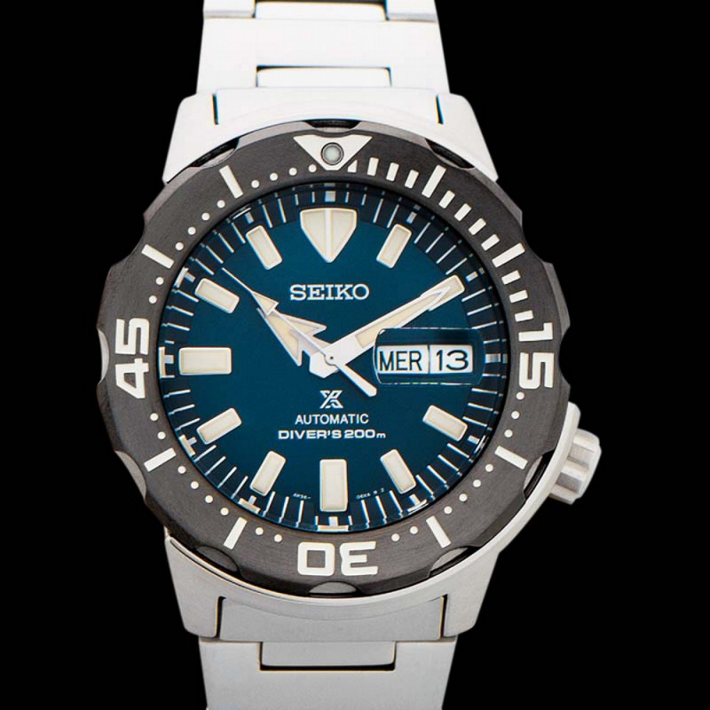 Seiko 精工 藍色 不銹鋼 男士手錶 SRPD25K1