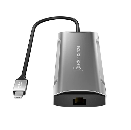 J5create 4K60 Elite 9 合 1 USB-C 10Gbps 多功能轉接器 UH-JCD393