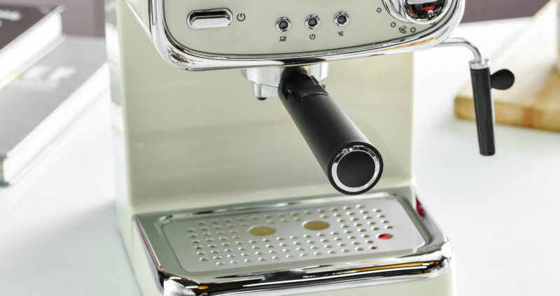 Baumann Retro Espresso Machine with Milk Frother 意式特濃咖啡 BM-CM5015 [3色]