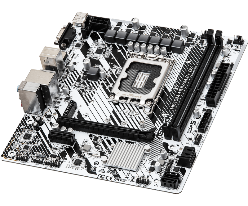 ASROCK H610M-HDV/M.2+ D5 ASROCK H610M-HDV/M.2+ D5