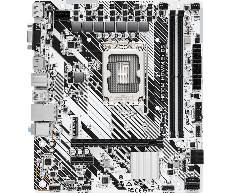 ASROCK H610M-HDV/M.2+ D5 ASROCK H610M-HDV/M.2+ D5
