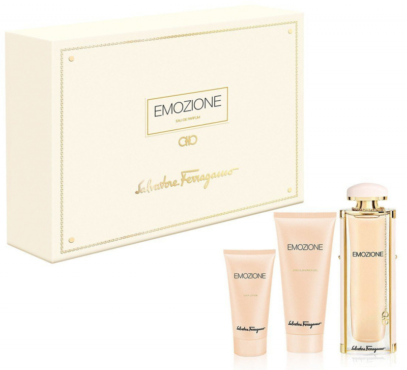 Salvatore Ferragamo Emozione 3pc Set 女士香水及身體乳液3支裝