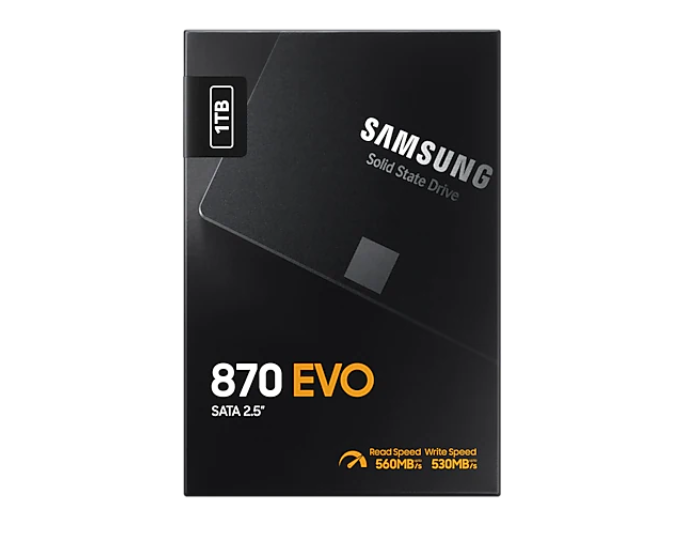 SAMSUNG 870 EVO SATA 2.5" 固態硬碟 500G/1TB/2TB/4TB