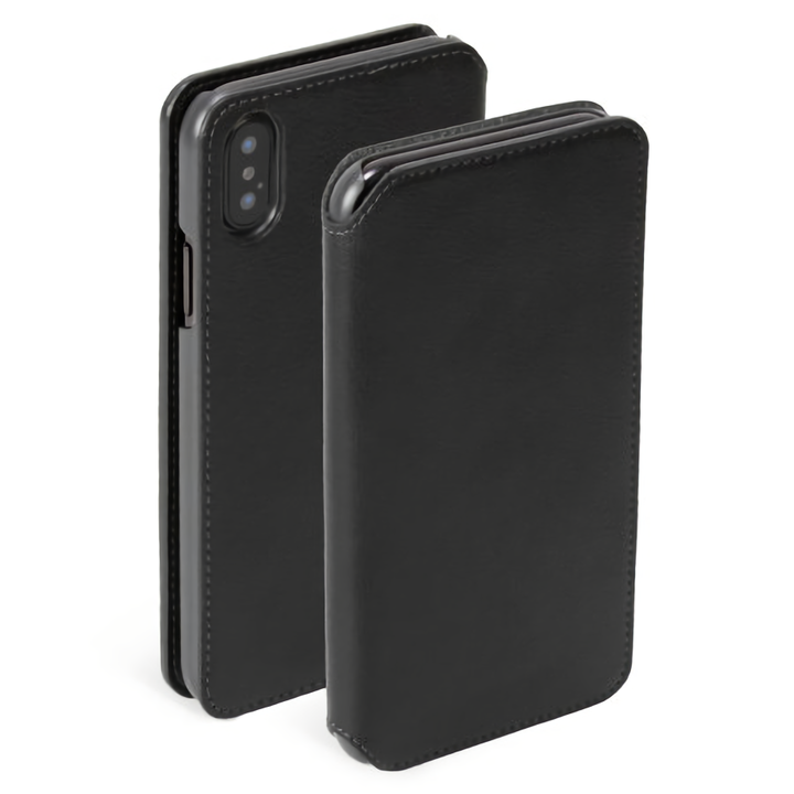 Krusell - Pixbo iPhone XS Max Slim 4 Card Wallet Case - Black (KSE-61487)