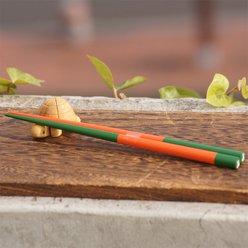 日版Miffy 立體造型 龜仔 啡色 木製筷子架 (736)【市集世界 - 日本市集】