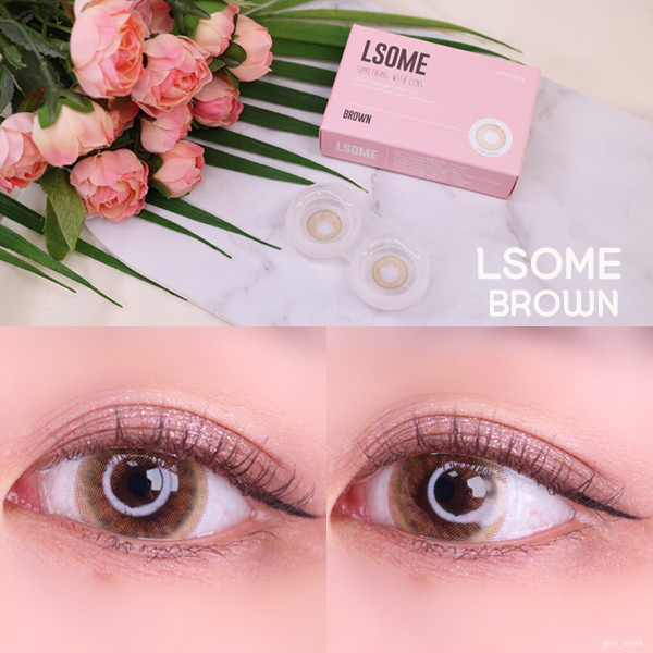 Lensvery Monthly Lsome Brown 엘썸 브라운